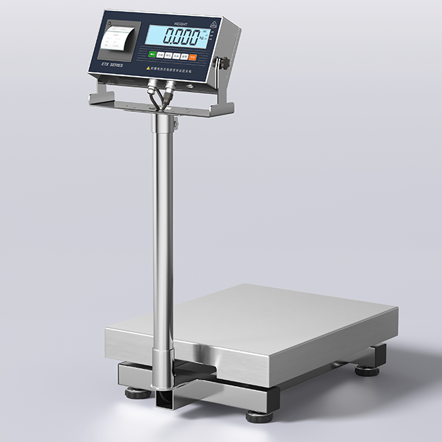 YKT-SF Acero inoxidable con b&aacute;scula de pie